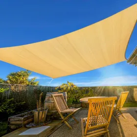 16'X20' Sand HDPE Sunshade Sail