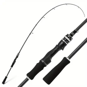 Multi-purpose Casting And Spinning Rod, Carbon Fiber Design, With Guide Ring, Ergonomic Handle, Suitable For Seawater, Light And Sensitive, Comfortabl