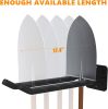 4 Pack Garage Storage System Hooks, Heavy Duty Wall Mount Tool Organizer, Chair Hanger Garage Storage Utility Hooks for Car Tires, Ladders, Chairs