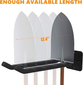 4 Pack Garage Storage System Hooks, Heavy Duty Wall Mount Tool Organizer, Chair Hanger Garage Storage Utility Hooks for Car Tires, Ladders, Chairs