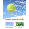 Lacrosse Goal, 6' x 6' Lacrosse Net, Portable Lacrosse Goal with Carry Bag, Fiberglass Rod Backyard Lacrosse Training Equipment