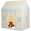 Kids Play Tent, Kids Tent for Kids 1-5 Years Old, Toddler Tent with Mat and Tent Lamp, Tent for Kids with Windows for Indoor and Outdoor