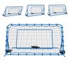 Soccer Rebounder Net, Quick-Switch Angle Soccer Goal Rebounder for Control, Passing Practice, Heavy-Duty Iron Frame & PE Net
