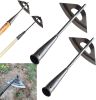 Gardening Tools Hollow Hoe, All-Steel Hardened Hollow Hoe, Sharp Edge Garden Weeding Tools