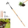 Gardening Tools Hollow Hoe, All-Steel Hardened Hollow Hoe, Sharp Edge Garden Weeding Tools