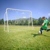 2-in-1 Kids Soccer Rebounder and Soccer Goal with Adjustable Height