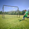 2-in-1 Kids Soccer Rebounder and Soccer Goal with Adjustable Height