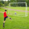 2-in-1 Kids Soccer Rebounder and Soccer Goal with Adjustable Height